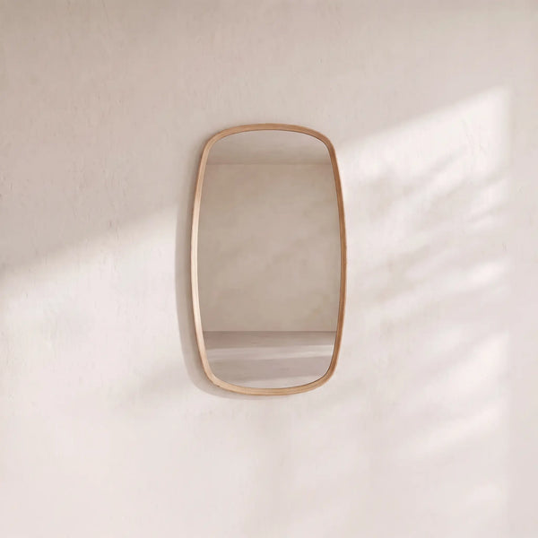 NEBORIA - Oak Rectangular Mirror - 60 x 110 cm