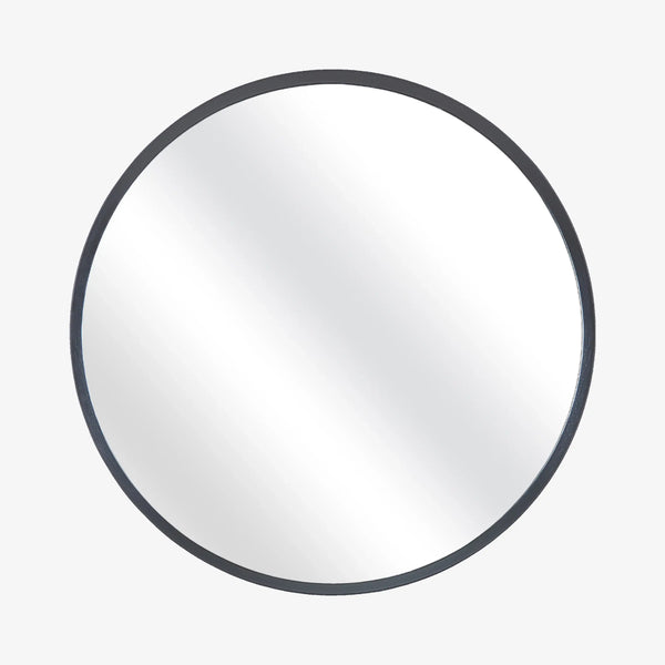 NEPTUNE II - Oak Round Mirror - 100 cm