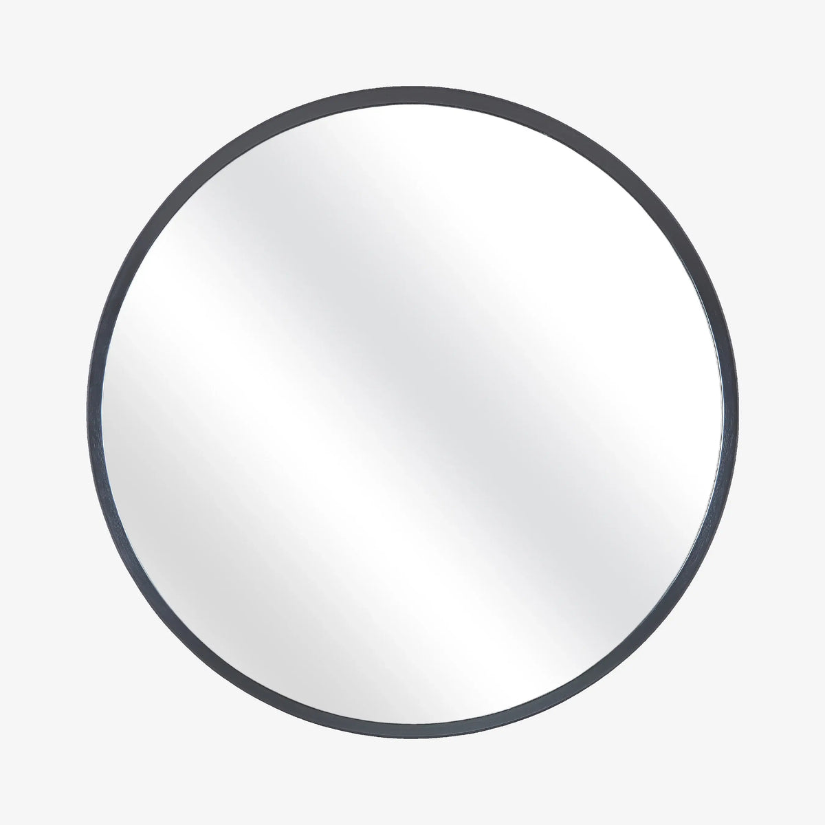 NEPTUNE II - Oak Round Mirror - 100 cm