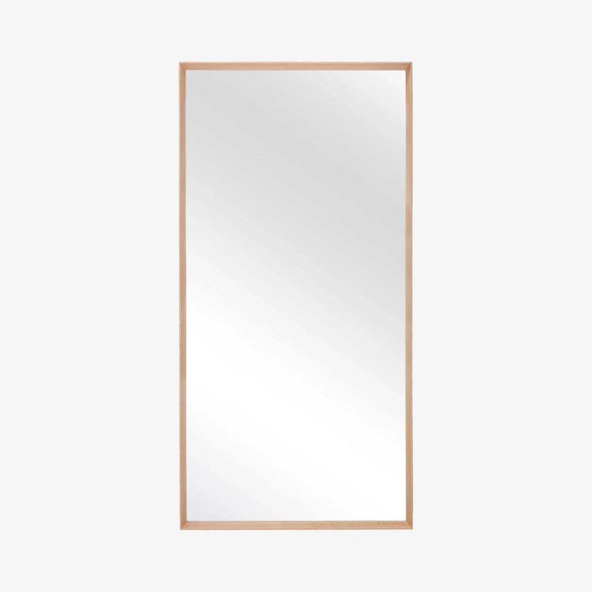 ORYOS - Oak Rectangular Mirror - 90 x 180 cm
