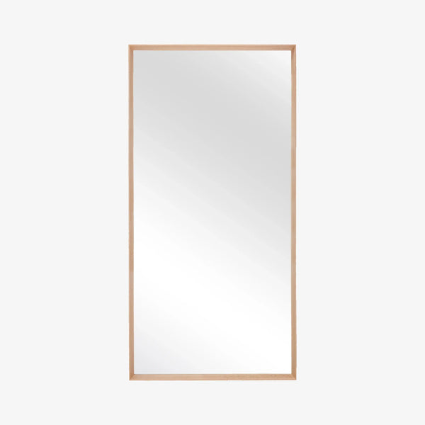 ORYOS - Oak Rectangular Mirror - 90 x 180 cm