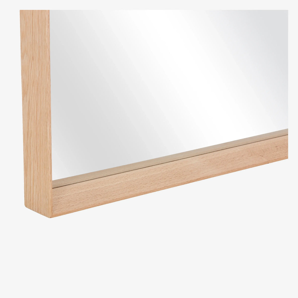 ORYOS - Oak Rectangular Mirror - 90 x 180 cm