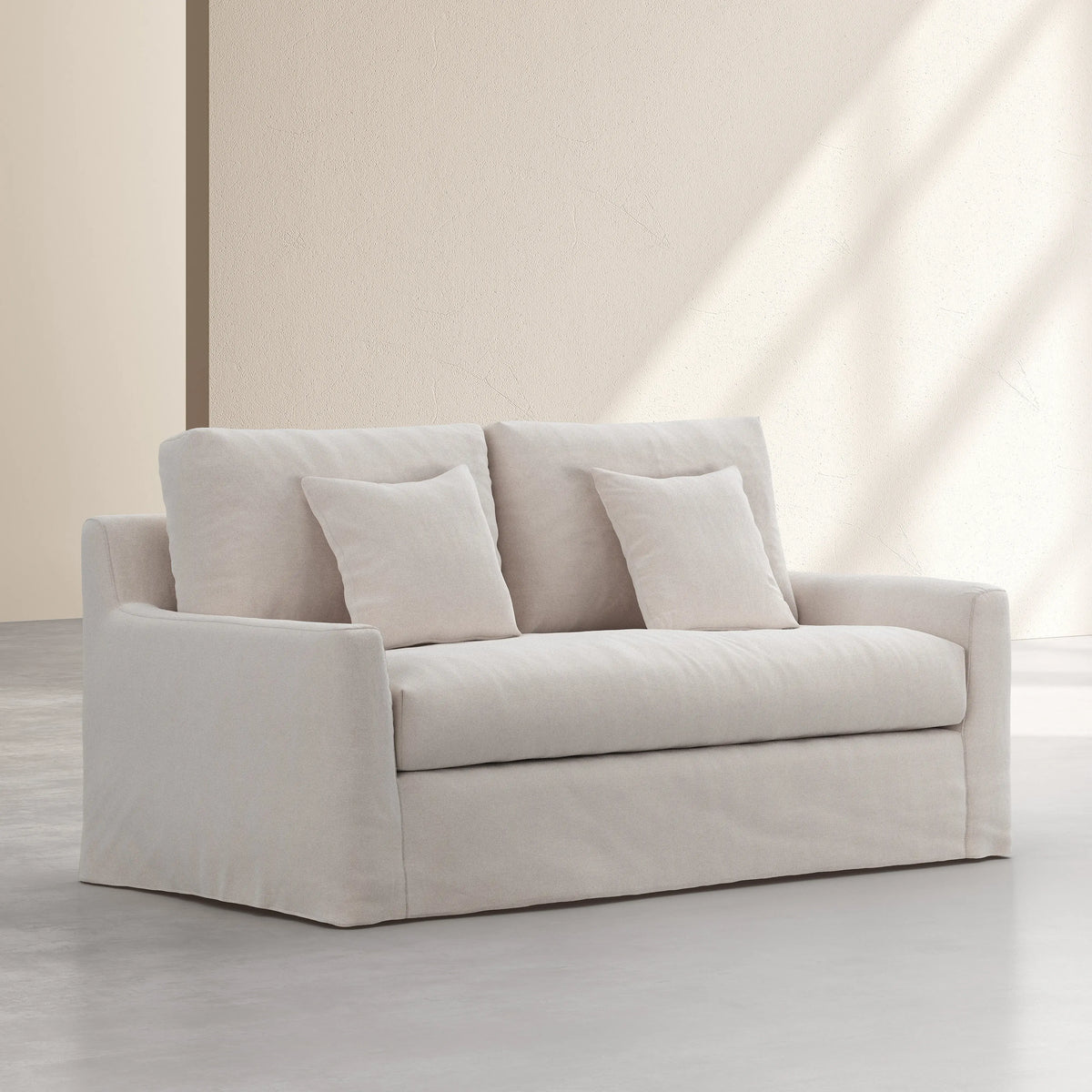 OSTUNI - Linen 2 Seater Sofa