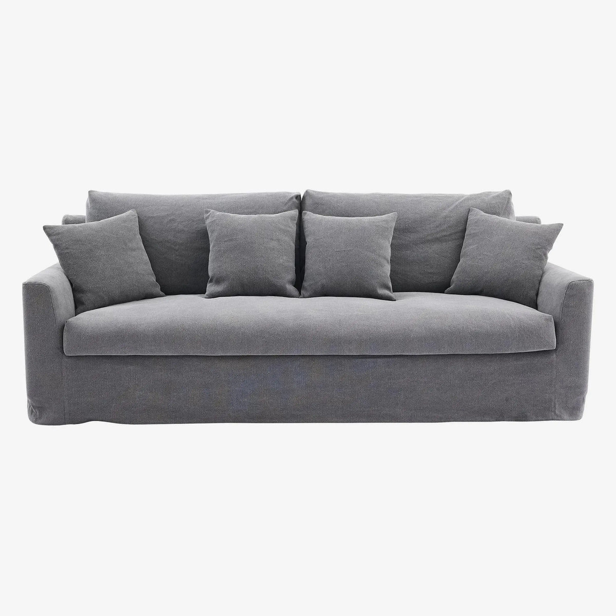 OSTUNI - Linen 3 Seater Sofa