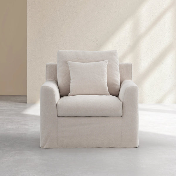 OSTUNI - Linen Armchair