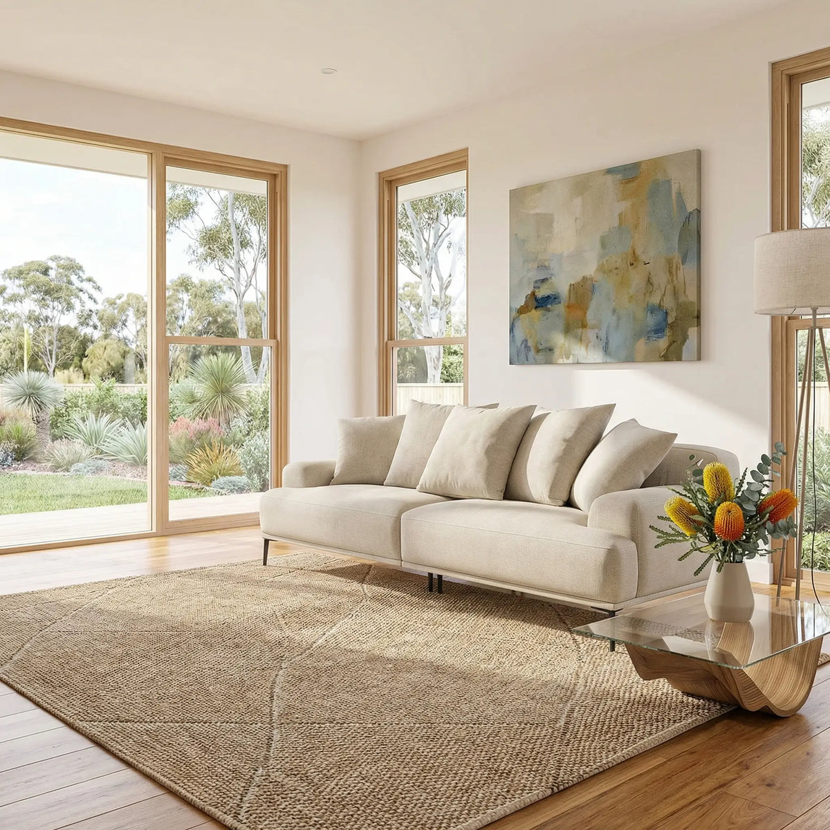 OTTONE II - Feathered Filled 3 Seater Sofa