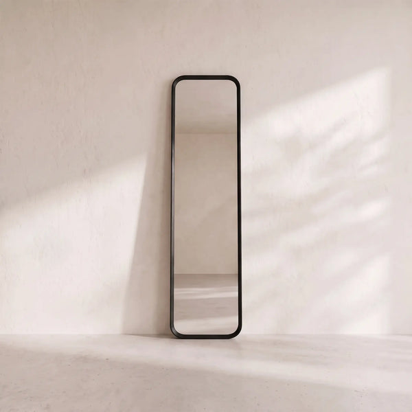 PEGASE - Oak Rectangular Freestanding Mirror - 40 x 165 cm