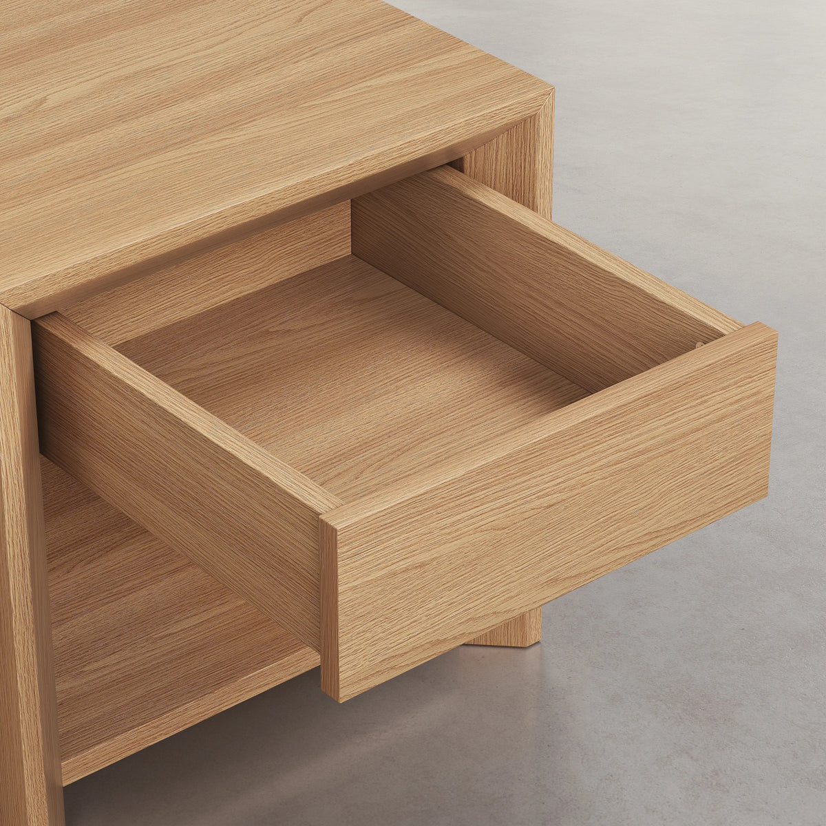 RAFAEL - Oak 1 Drawer Bedside Table