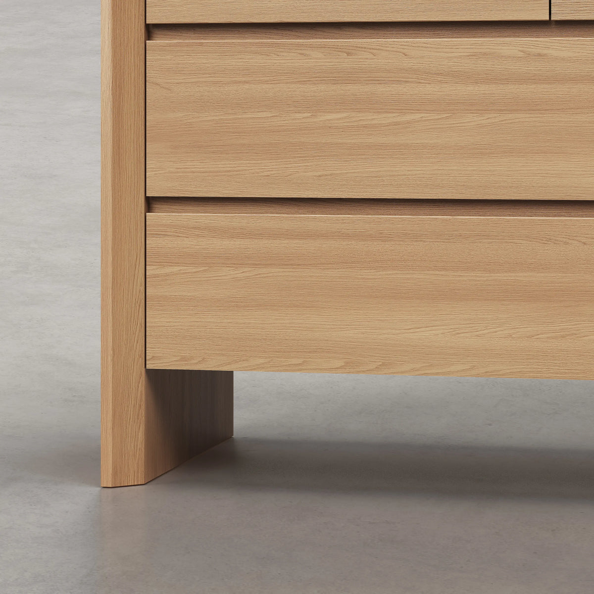 RAFAEL - Oak 7 Drawer Dresser