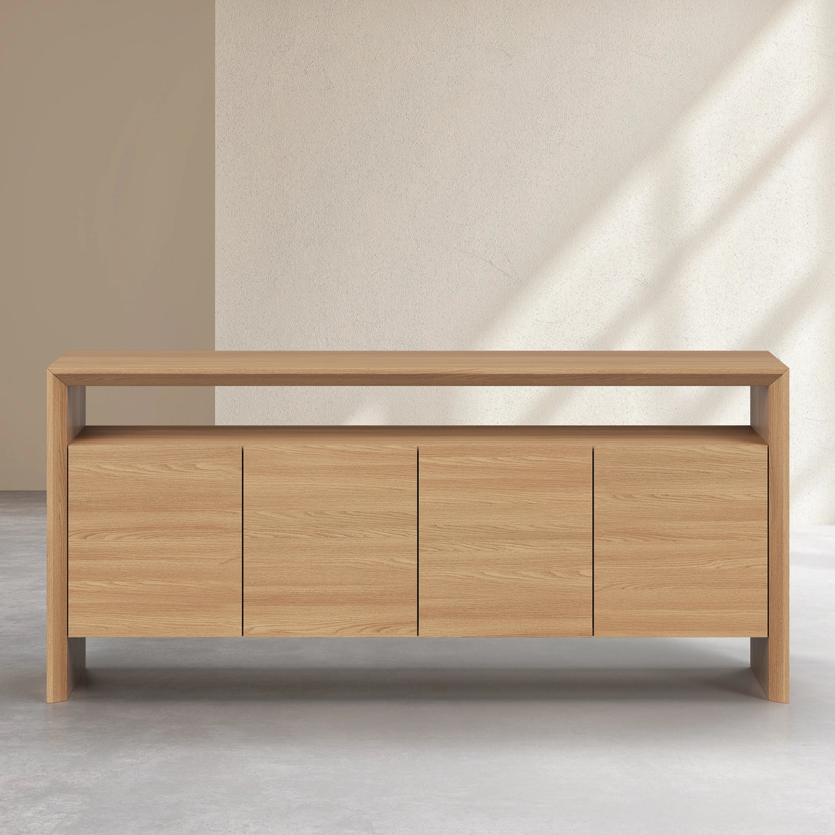 RAFAEL - Oak 4 Door Sideboard