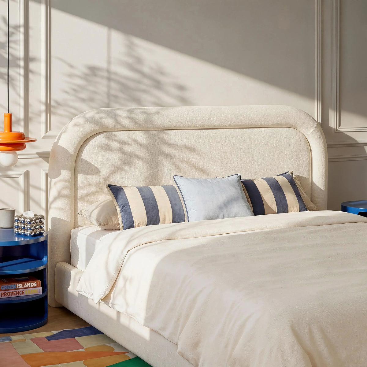 RIGA - Chenille Bedhead - King Size