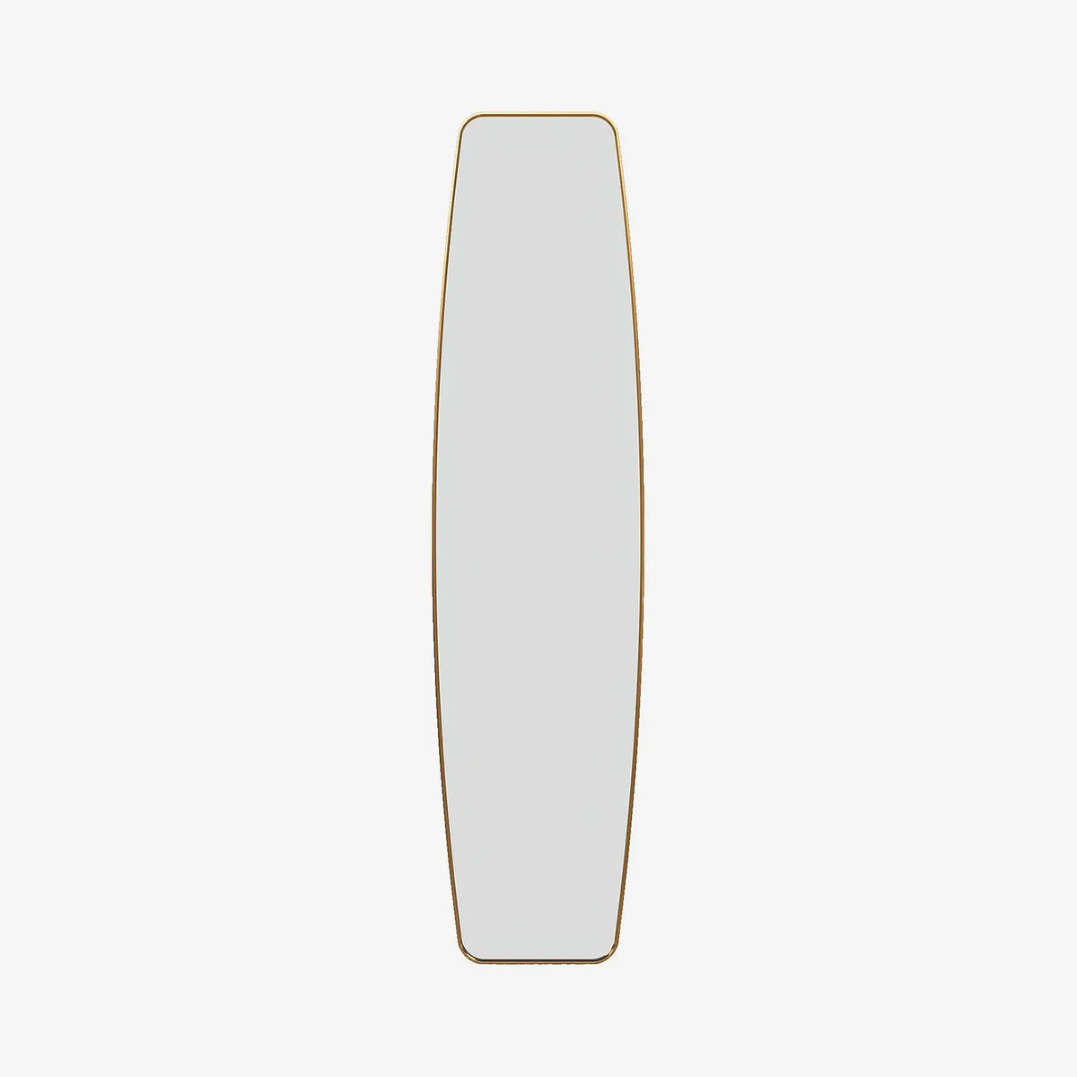 SAROLI - Stainless Steel Rectangular Mirror - 40 x 160 cm
