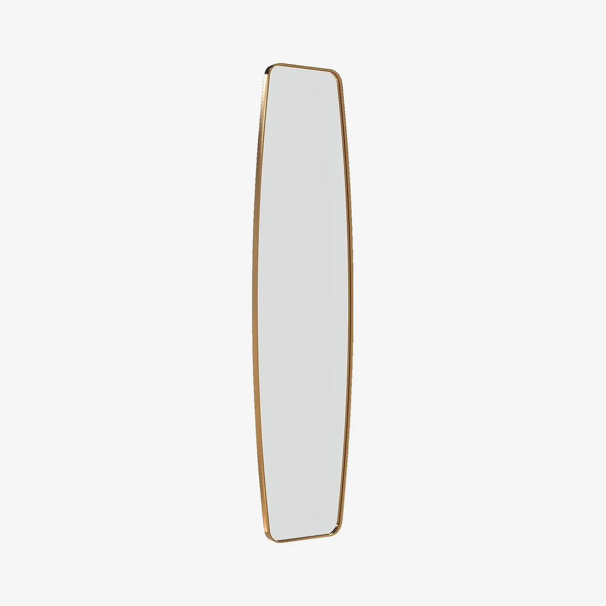 SAROLI - Stainless Steel Rectangular Mirror - 40 x 160 cm