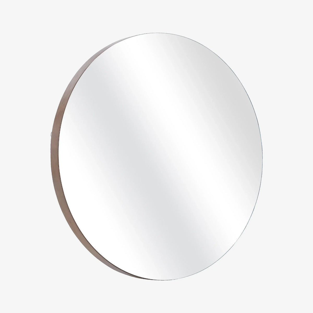 SIRIUS - Oak Round Mirror - 100 cm