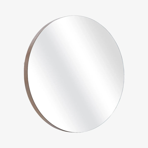 SIRIUS - Oak Round Mirror - 100 cm