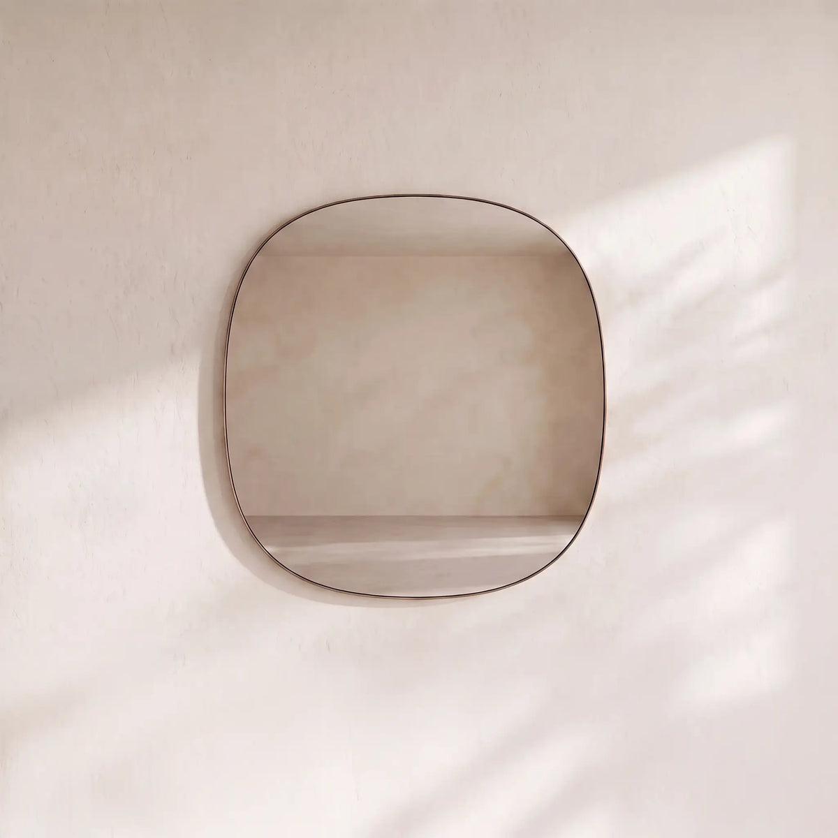 SIRIUS - Oak Square Mirror - 100 cm