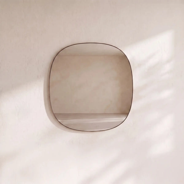 SIRIUS - Oak Square Mirror - 100 cm