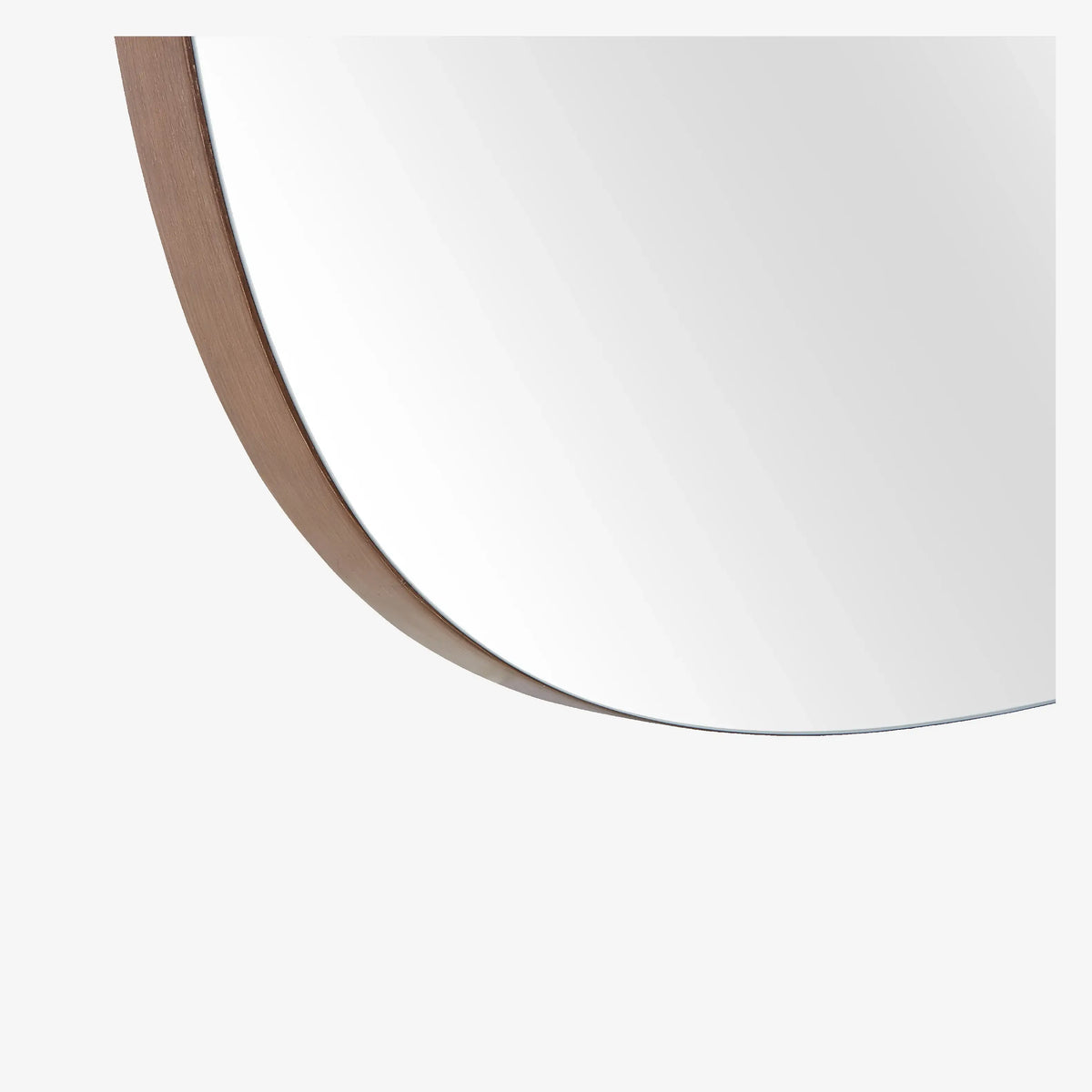 SIRIUS - Oak Square Mirror - 100 cm