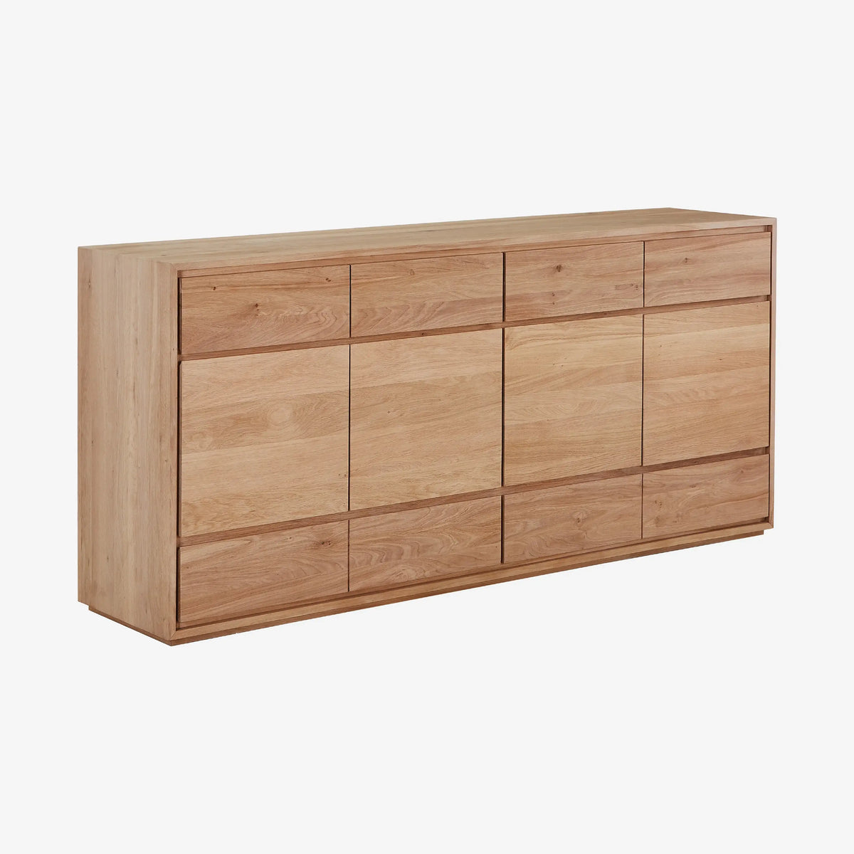 SYLVESTRE - Oak 6 Drawer Sideboard