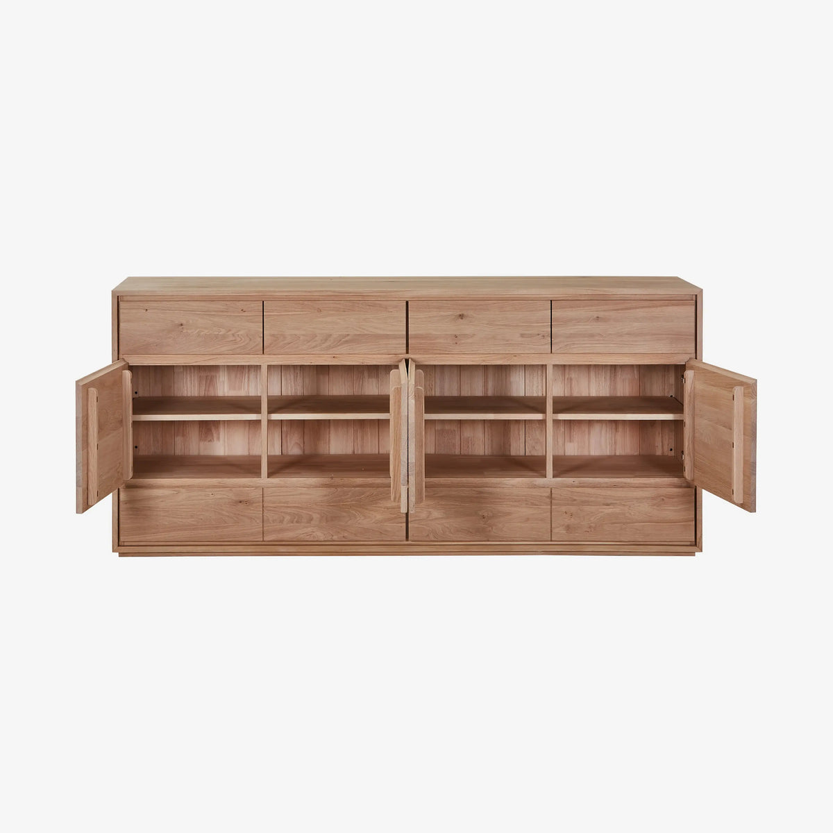 SYLVESTRE - Oak 6 Drawer Sideboard