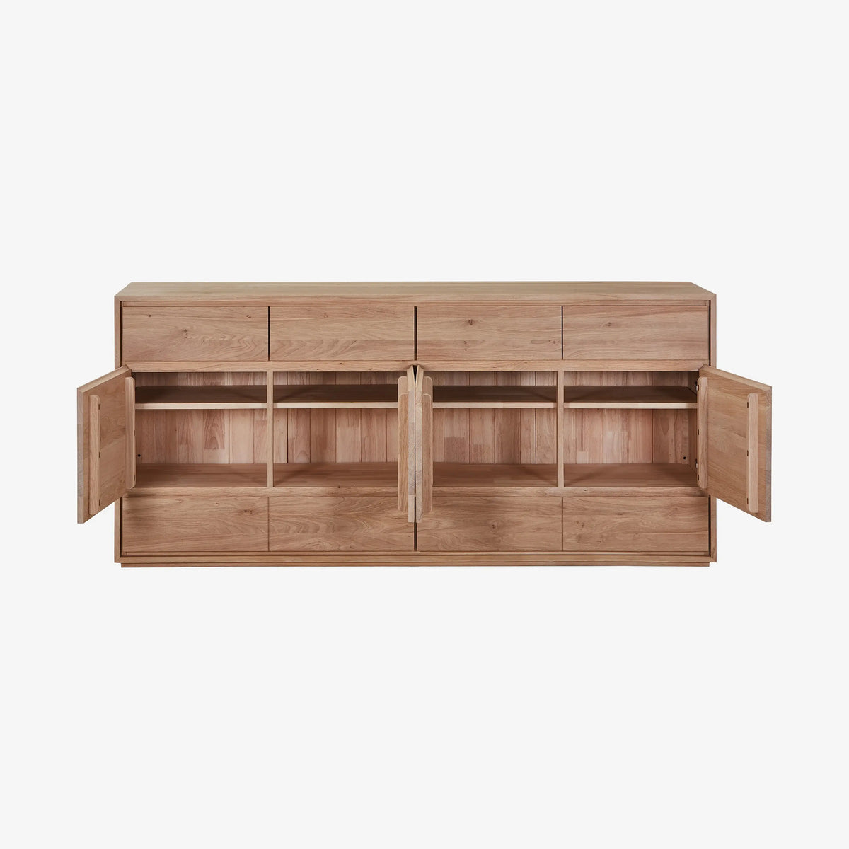 SYLVESTRE - Oak 6 Drawer Sideboard