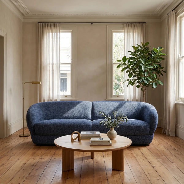 TEGLIO - Fabric 3 Seater Sofa