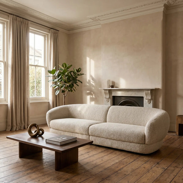 TEGLIO - Fabric 4 Seater Sofa