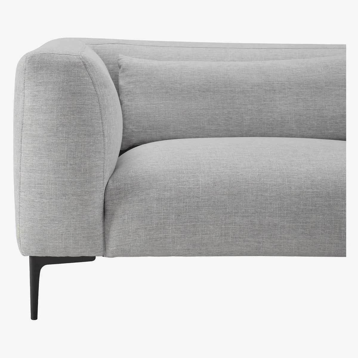 TESSIE - Linen Right-hand Chaise Sofa