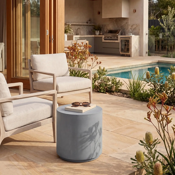 TRIANA - Fibre Cement Outdoor Side Table