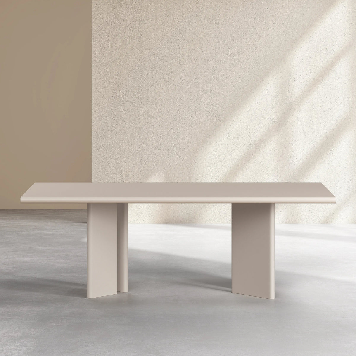 VANDA - Matte Rectangular Dining Table