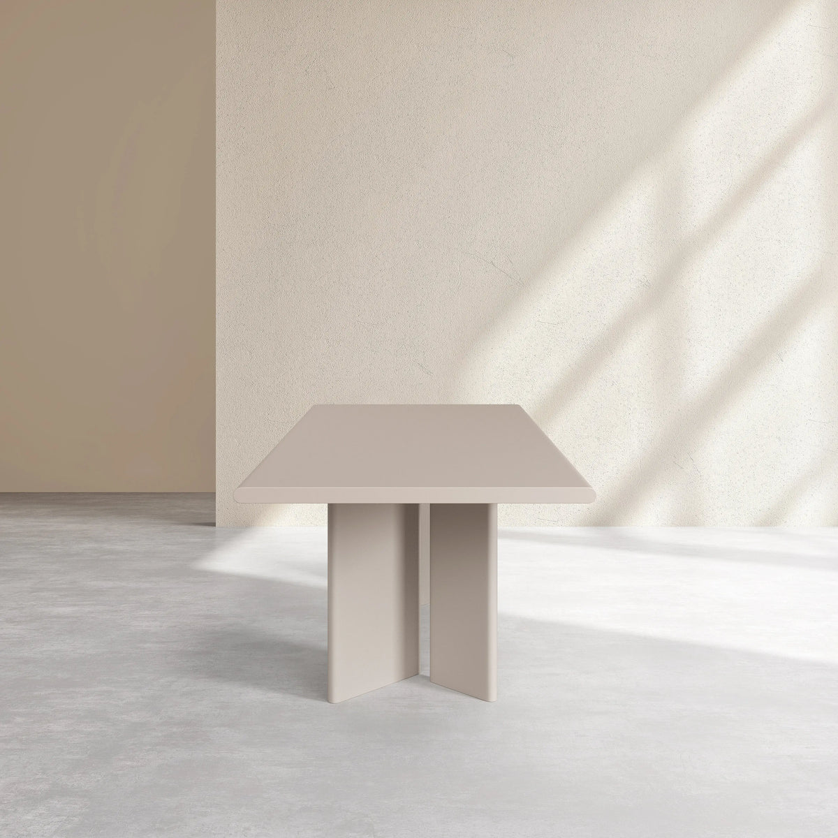 VANDA - Matte Rectangular Dining Table