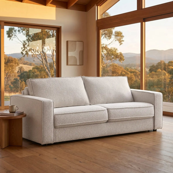 VIENNE - 3 Seater Sofa Bed - 16 cm Mattress - Queen Size