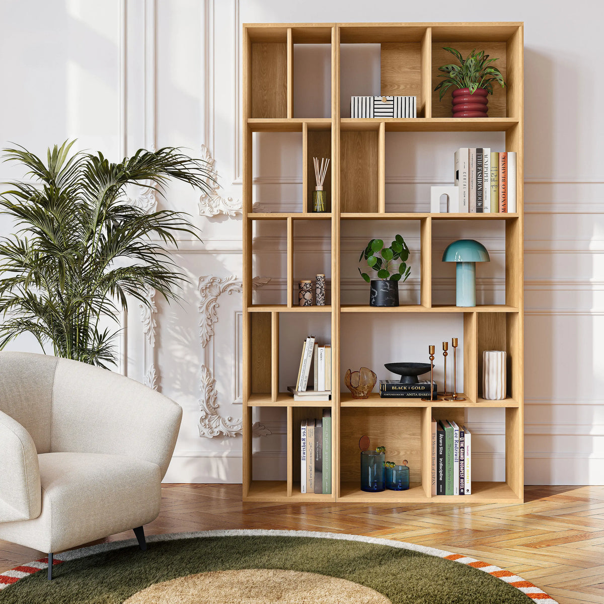 WILL - Oak Small Bookcase